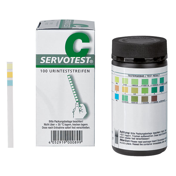 Produktbild Servotest® C Urinteststreifen, 100 Stück