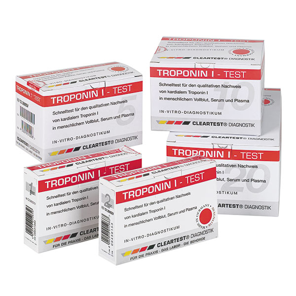 Produktbild Cleartest® Troponin I, 10 Stück