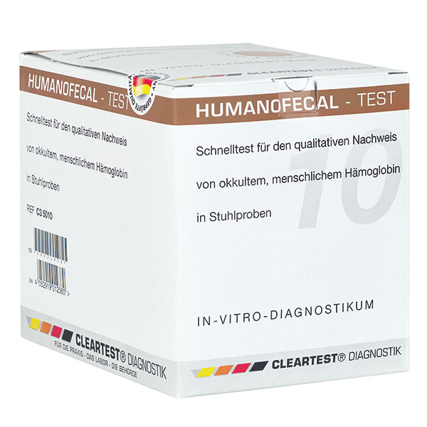Cleartest® Humanofecal, 20 Stück Produktbild Cleartest® Humanofecal, 20 Stück