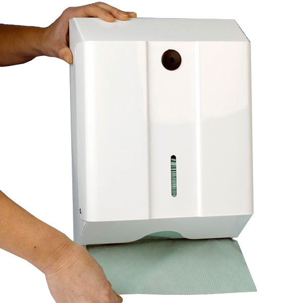 Produktbild Handtuchspender Universal, Stahlblech, abschließbar
