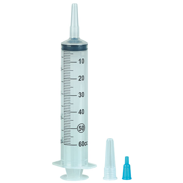 Produktbild Mediware Einmalspritze 50/60 ml - 3-teilig - mit Katheteransatz, steril