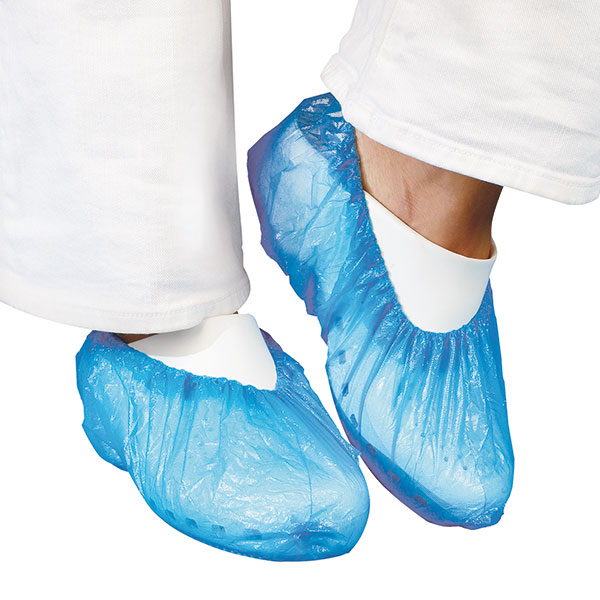 Produktbild Einmal Überschuhe, blau, 100 Stück