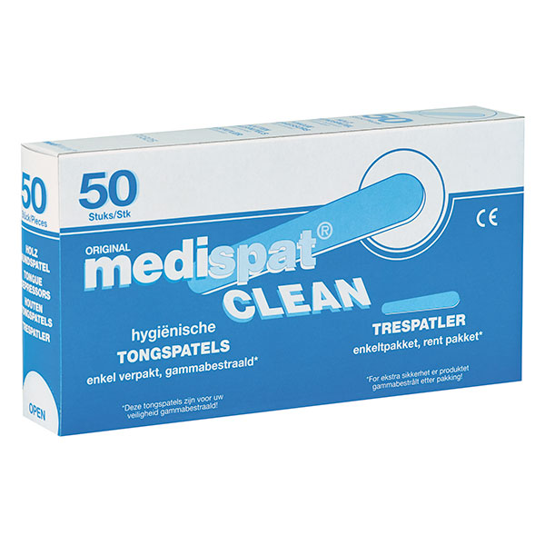 Produktbild Medispat Holzmundspatel, splitterfrei, steril, 50 Stück