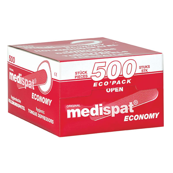 Produktbild Medispat Holzmundspatel, unsteril, 500 Stück