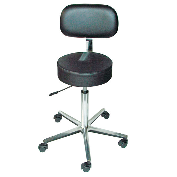Produktbild Labor- & OP-Hocker, mit Rückenlehne