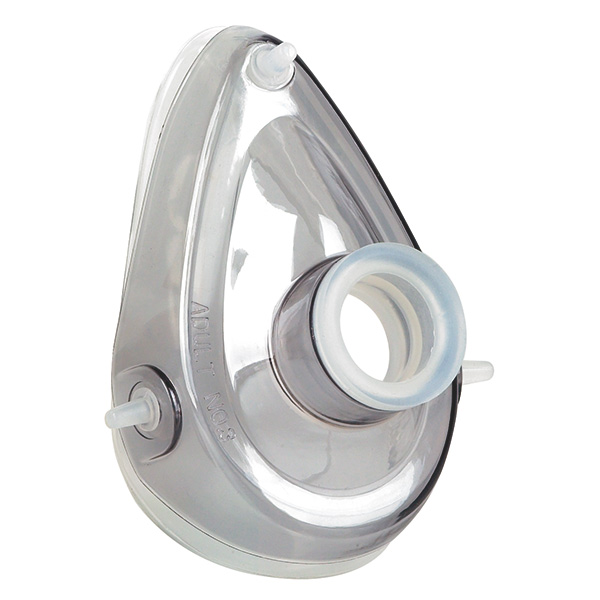 Produktbild ResQ-Breezer Beatmungsmaske Silicone Line, dreiteilig