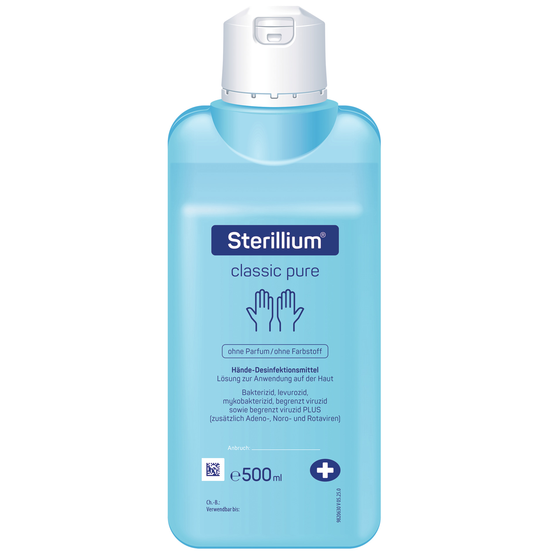 Produktbild Sterillium® classic pure Händedesinfektionsmittel 500 ml