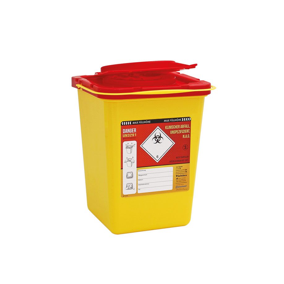 Produktbild Kanülenabwurfbehälter Safe-Box, 2 Liter