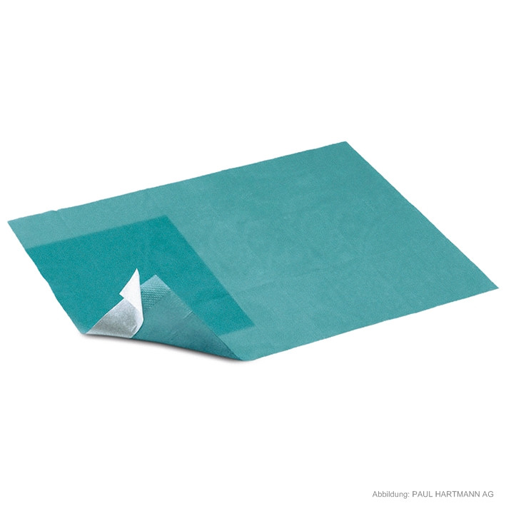 Produktbild Foliodrape Protect Plus Abdecktücher, selbstklebend, 3-lagig, 75 x 75 cm, 30 Stück