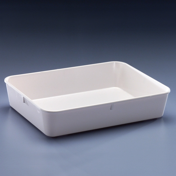 Produktbild Instrumentenschale mit hohem Rand, MF, weiß, 420 x 280 x 100 mm
