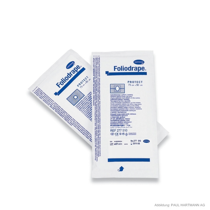 Produktbild Foliodrape Protect Lochtücher, 2-lagig, 50 x 60 cm, 70 Stück
