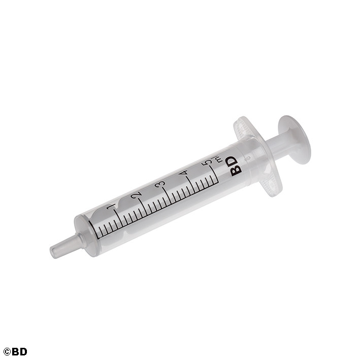 Produktbild BD Discardit II Einmalspritze 5 ml - 2-teilig mit Luer Ansatz, 100 Stück