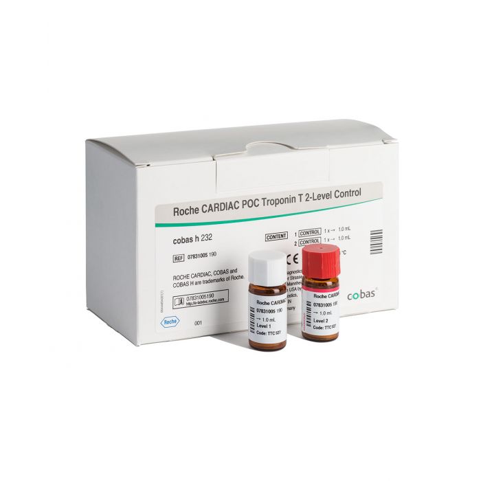 Produktbild Cardiac POC Troponin T Control, 2 x 1 ml