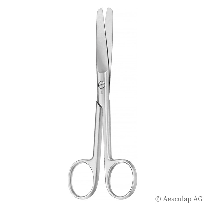 Produktbild Aesculap chriurgische Schere, gerade - stumpf/stumpf, 14,5 cm, 1 Stück