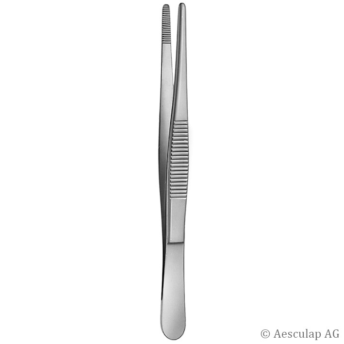 Produktbild Aesculap anatomische Pinzette, standard, 14,5 cm, 1 Stück