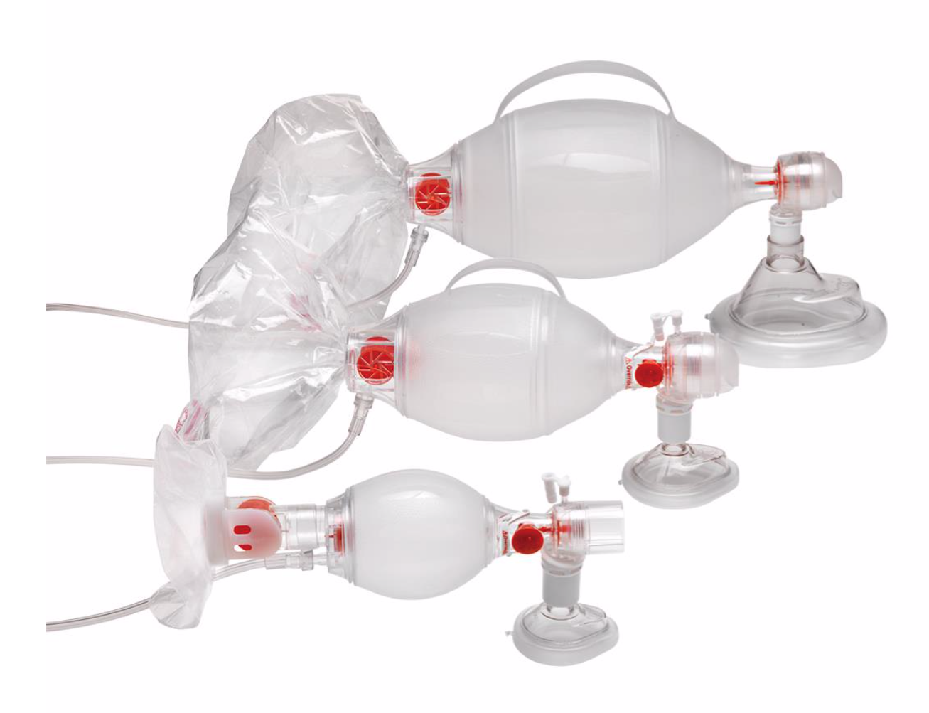 Produktbild Ambu® Spur® II Beatmungsbeutel mit Maske, Babys, 220 ml