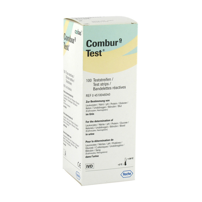 Produktbild Urinteststreifen Combur® 9 Test, 100 Stück