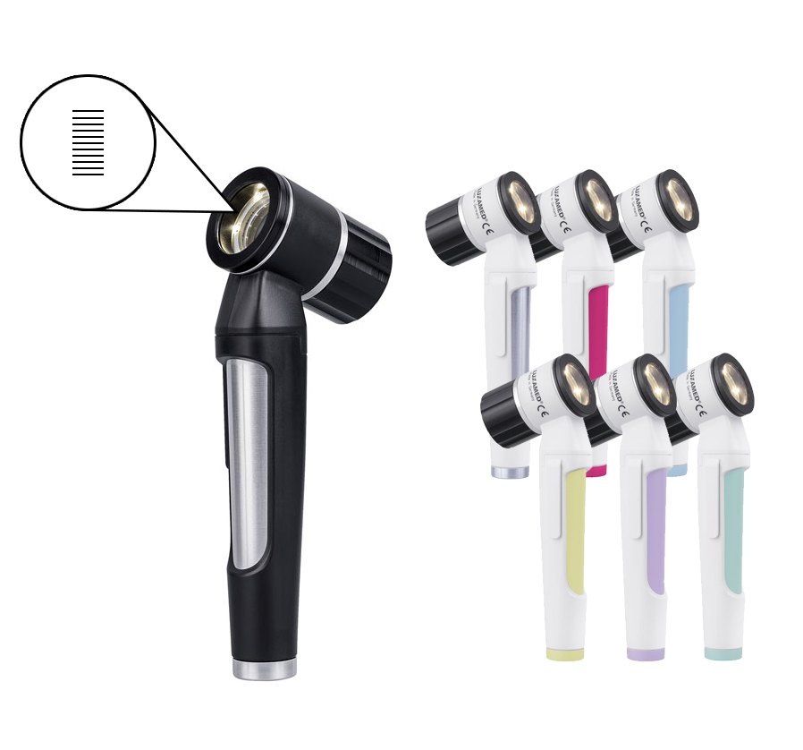 Produktbild Luxamed Dermatoskop LuxaScope LED 2.5 V, mit Skala