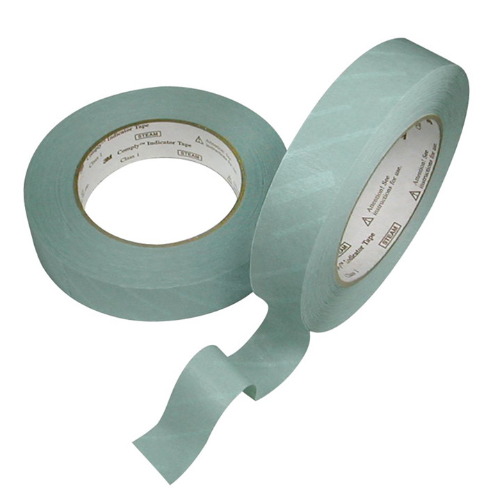 Produktbild 3M Comply® Dampf-Indikatorbänder, stark haftend, 18 mm x 55 m, 28 Rollen