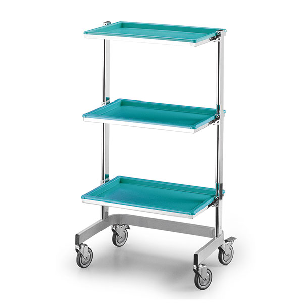Produktbild Zureichewagen Modell 9032 mit 3 Ablageplatten