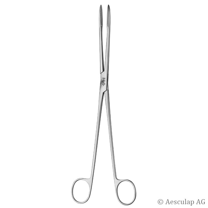 Produktbild Aesculap Maier-Kornzange mit Sperre, gerade, 26 cm, 1 Stück