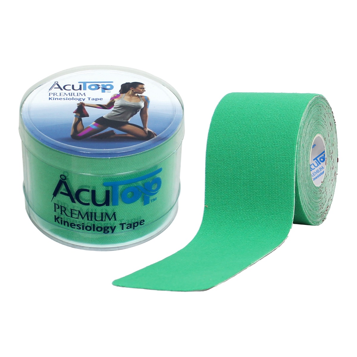 Produktbild AcuTop® Premium Kinesiology Tape, 5 cm x 5 m, grün