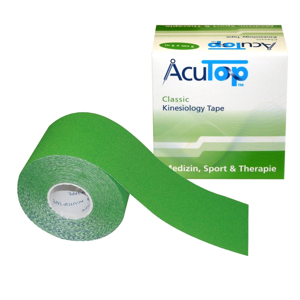 Produktbild AcuTop® Classic Kinesiology Tape, 5 cm x 5 m, apfelgrün