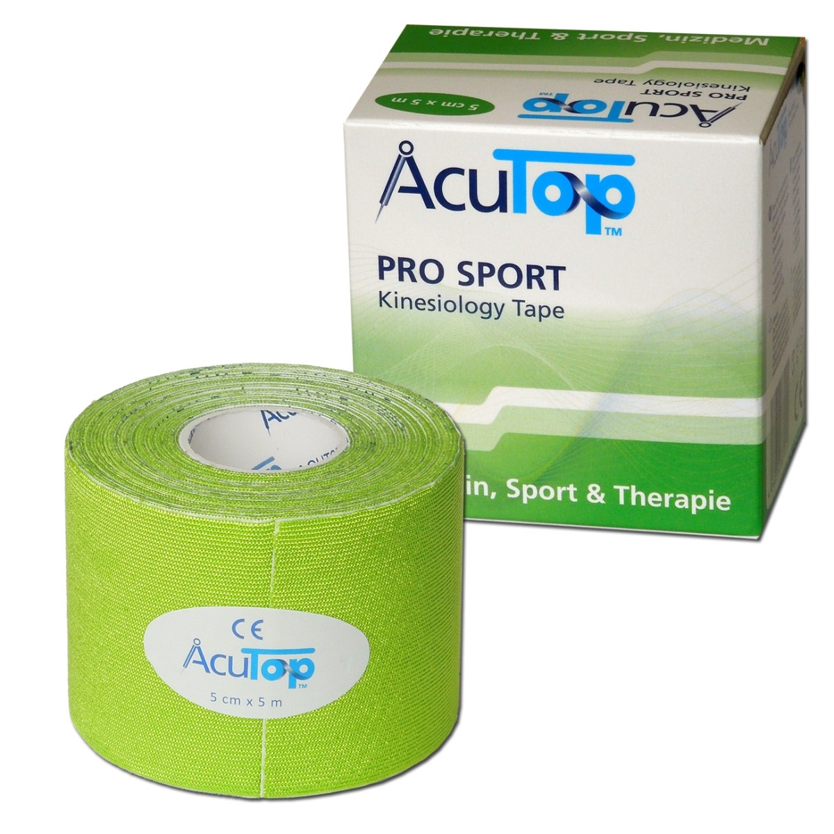 Produktbild AcuTop® Pro Sport Kinesiology Tape, 5 cm x 5 m, rün