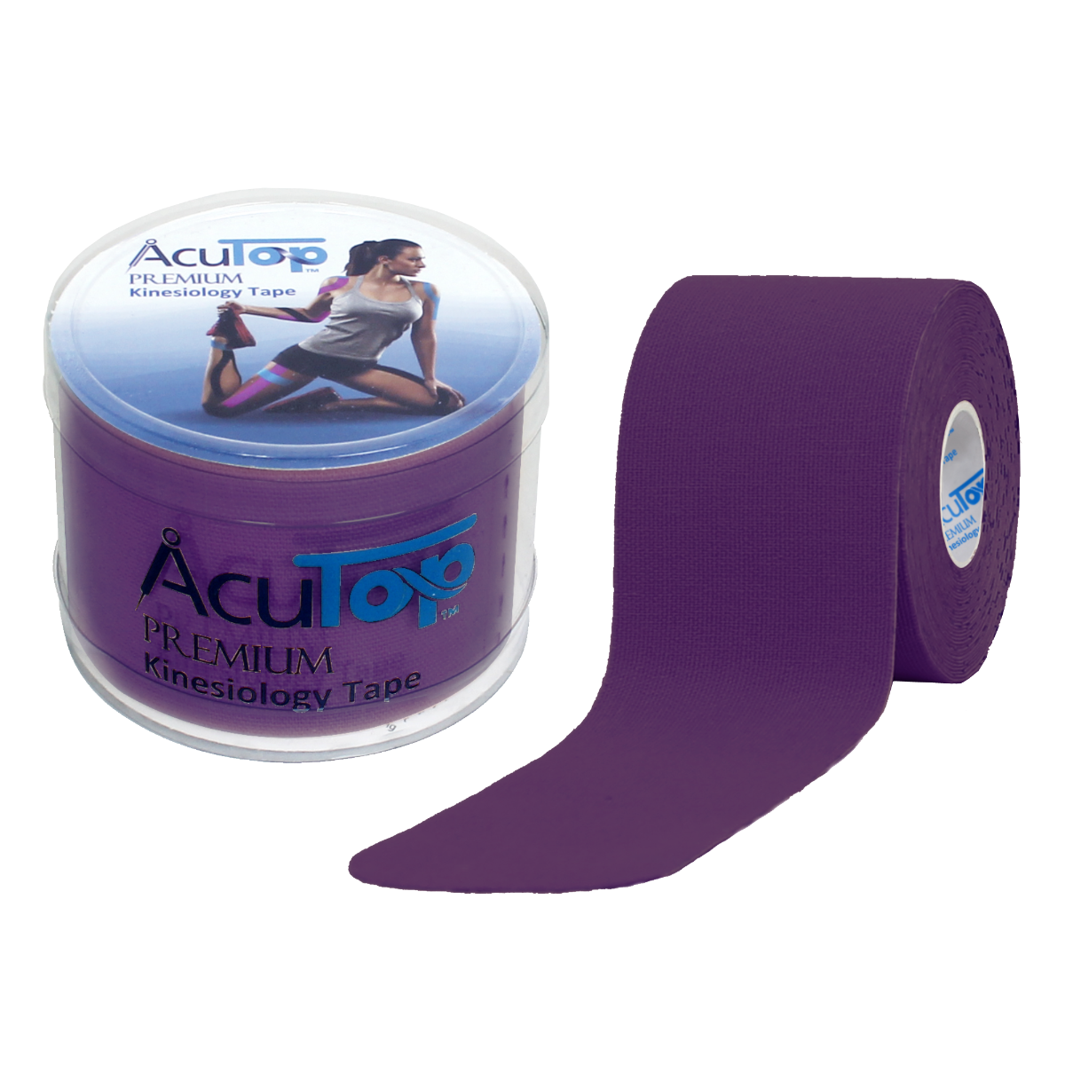 Produktbild AcuTop® Premium Kinesiology Tape, 5 cm x 5 m, lila