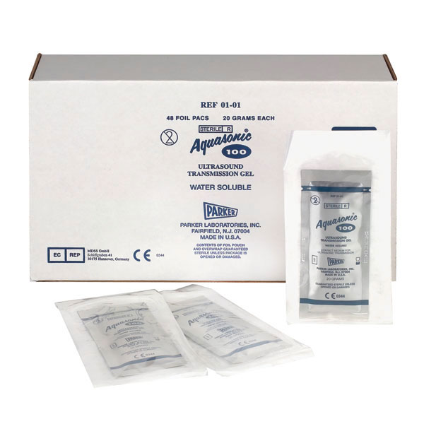 Produktbild Aquasonic Pads steril, 48 Stück