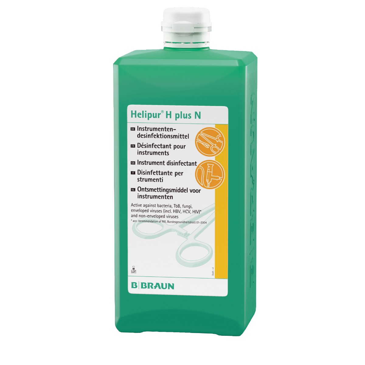 Produktbild Helipur® H plus N Instrumentendesinfektion, Dosierflasche 1 l
