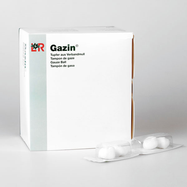 Produktbild Tupfer Gazin 3 (pflaumengroß), 125 Stück