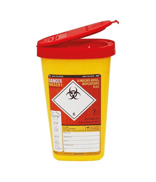 Produktbild Kanülenabwurfbehälter Safe-Box, 0,25 Liter