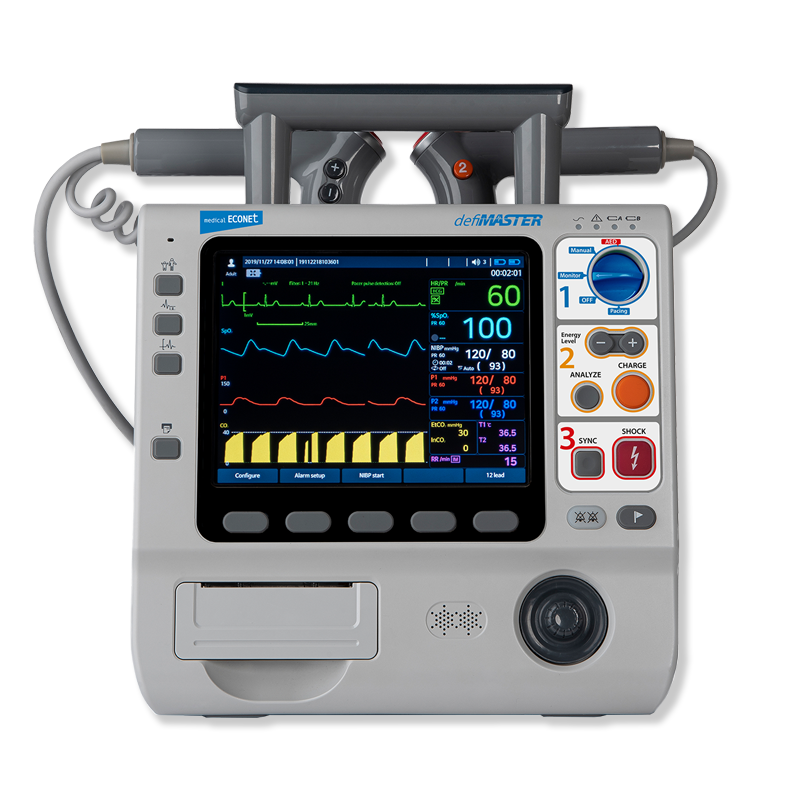 Produktbild Multifunktionsdefibrillator defiMaster mit Monitor