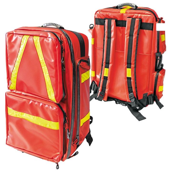 Produktbild Notfallrucksack Wasserstopp Profi Plane rot, leer