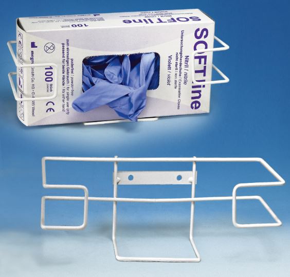 Produktbild Handschuhboxspender / Halterung ratiomed aus Draht, weiß