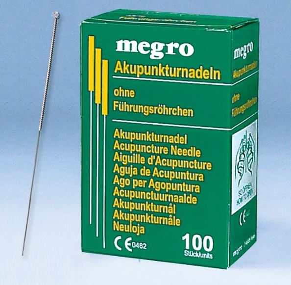 Produktbild Akupunkturnadeln Silbergriff Typ A2, 100 Stück
