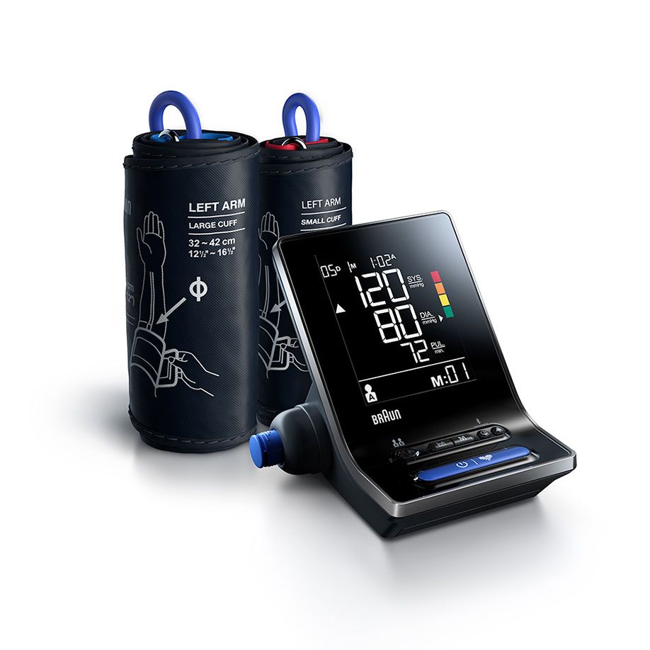 Produktbild Oberarm-Blutdruckmessgerät Braun ExactFit 5 Connect