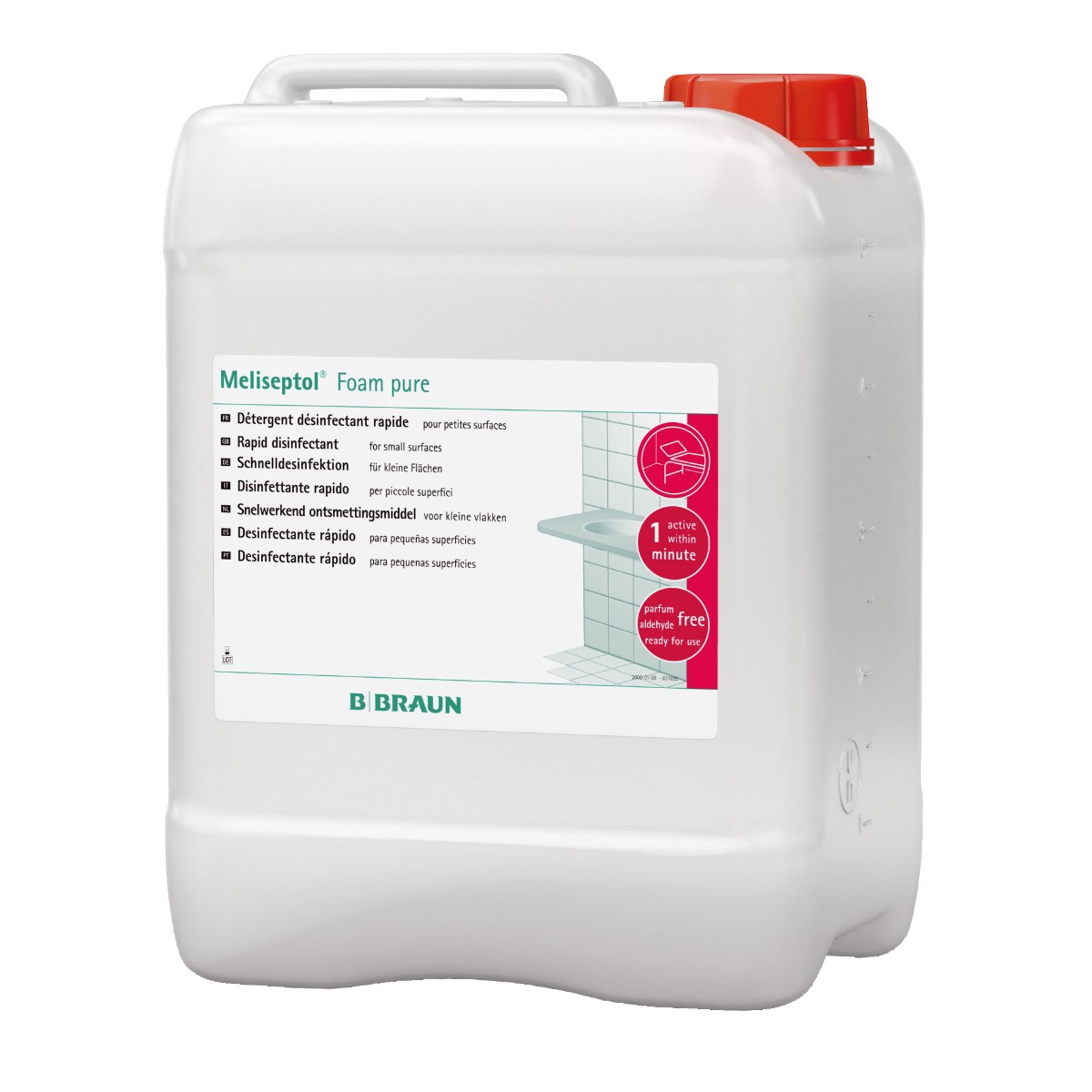 Produktbild Meliseptol® Foam pure Flächendesinfektionsmittel, Kanister 5 l