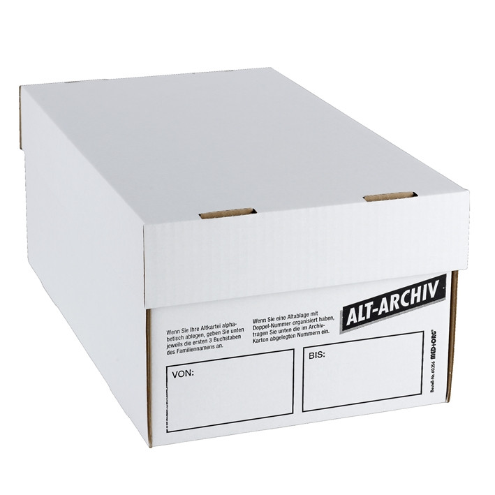 Produktbild Alt-Archivkarton DIN A5, für alle Fachgruppen, 25 Stück