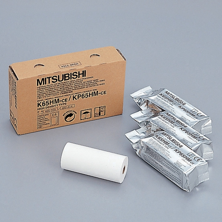 Produktbild Mitsubishi Printerpapier KP-65 HM, 4 Rollen