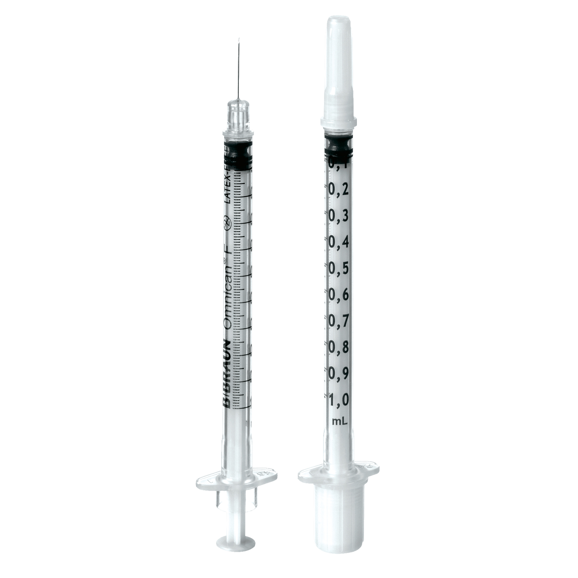 Produktbild Omnican® F Feindosierungsspritze 1 ml - 3-teilig mit integrierter Kanüle, 100 Stück