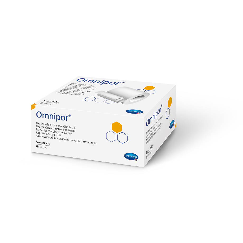 Produktbild Omnipor Fixierpflaster, auf Kunststoffspulen, 1,25 cm x 9,2 m, 1 Rolle