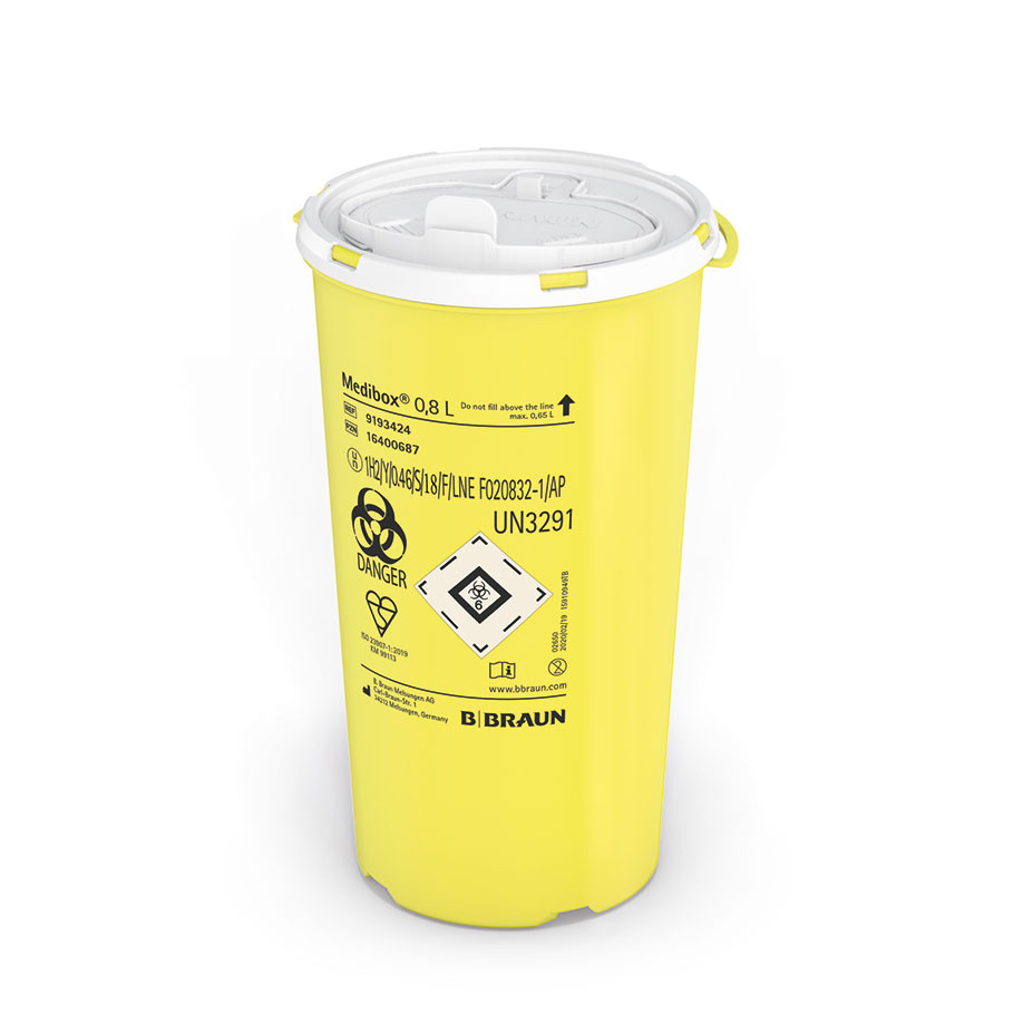 Produktbild Medibox® Abwurfbehälter, 0,8 Liter