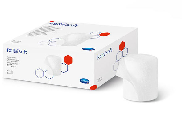 Produktbild Synthetik-Wattebinde Rolta® soft 10 cm x 3 m, 6 Binden