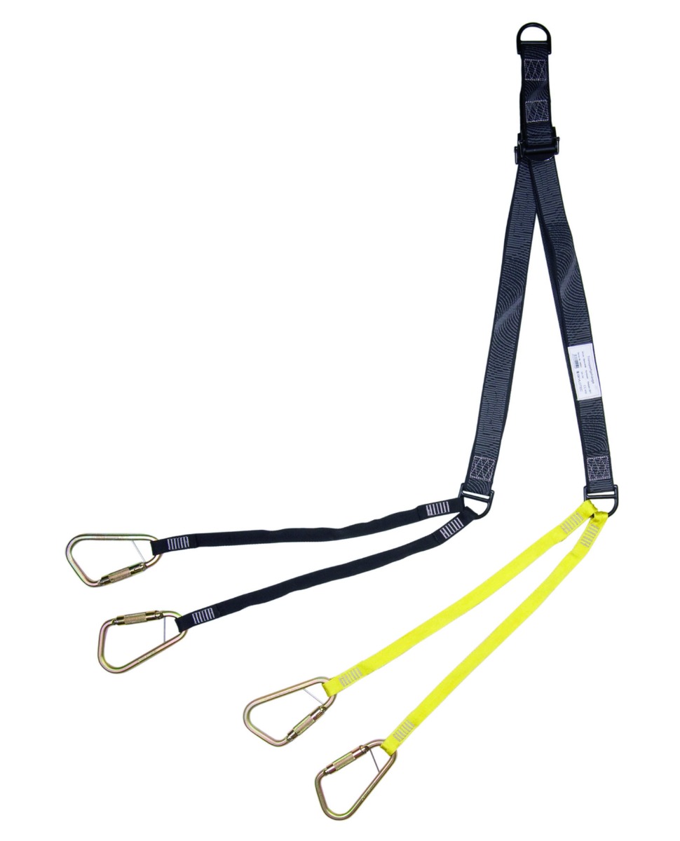 Produktbild UltraMEDIC Transportgehänge ultraBRIDLES in Schwarz-Gelb