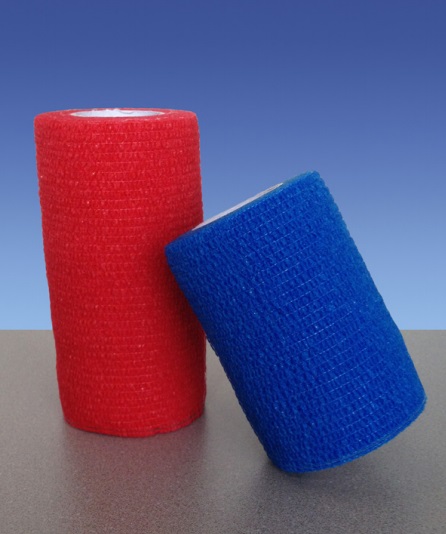 Produktbild Trigo RS-TK kohäsive Kompressionsbinde, rot, 10 cm x 4,5 m, 10 Stück