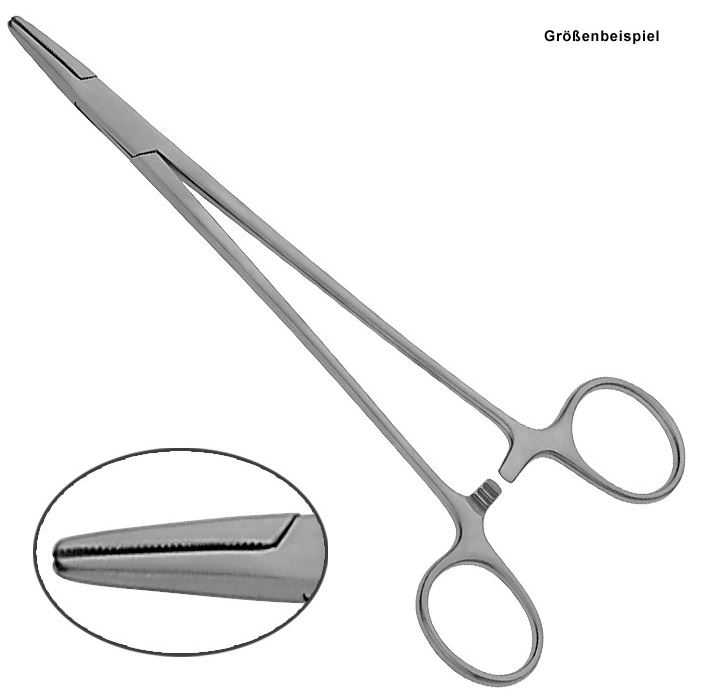 Produktbild Zepf Nadelhalter nach Mayo-Hegar, gerade, in OP Qualität, 14 cm, 1 Stück