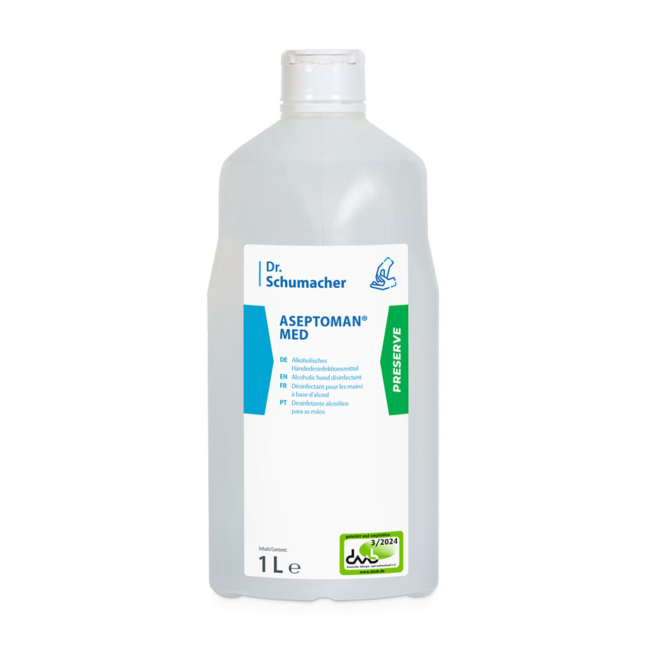 Aseptoman® med Händedesinfektionsmittel Produktbild Aseptoman® med Händedesinfektionsmittel