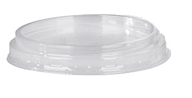 Universaldeckel unstreril, transparent, 1000 Stück Produktbild Universaldeckel unstreril, transparent, 1000 Stück